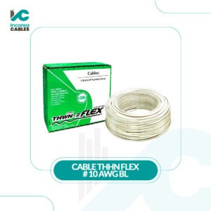 CABLE THHN FLEX # 10 AWG BL CABLEC