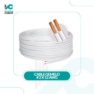 CABLE GEMELO # 2 X 12 AWG CENTELSA
