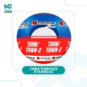 CABLE THHN FLEX # 14 AWG AZ CENTELSA